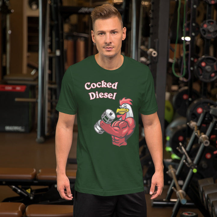 Cocked Diesel Unisex T-Shirt