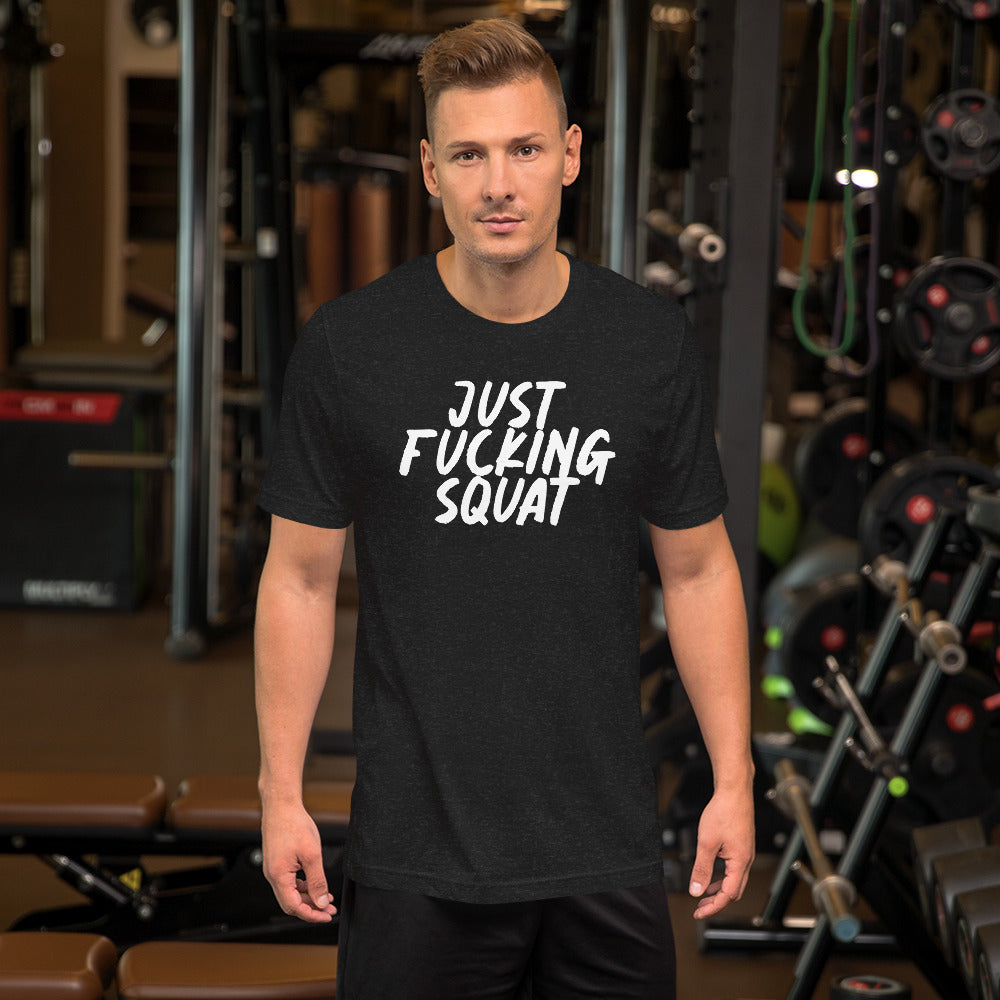 Just Squat Dark Tee